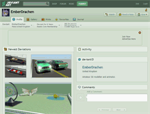 Tablet Screenshot of emberdrachen.deviantart.com