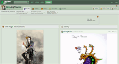 Desktop Screenshot of drawingphoenix.deviantart.com