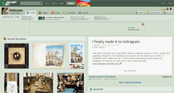 Desktop Screenshot of heliocyan.deviantart.com