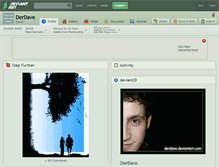 Tablet Screenshot of derdave.deviantart.com