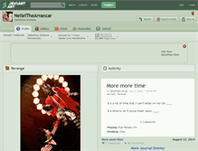 Tablet Screenshot of nelielthearrancar.deviantart.com