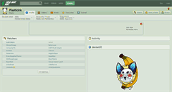 Desktop Screenshot of plasticink.deviantart.com
