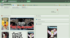 Desktop Screenshot of manzukaraito.deviantart.com