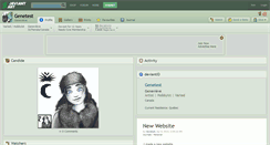 Desktop Screenshot of genetest.deviantart.com