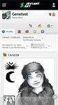 Mobile Screenshot of genetest.deviantart.com