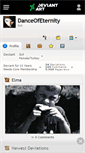 Mobile Screenshot of danceofeternity.deviantart.com
