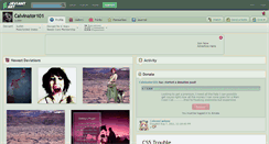 Desktop Screenshot of calvinator101.deviantart.com