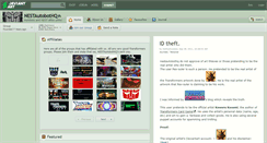 Desktop Screenshot of nestautobothq.deviantart.com
