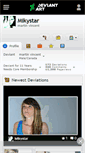 Mobile Screenshot of mikystar.deviantart.com