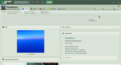 Desktop Screenshot of friendofcow.deviantart.com