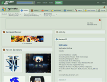 Tablet Screenshot of iqshvaku.deviantart.com