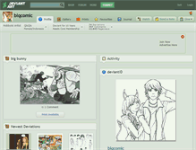 Tablet Screenshot of blqcomic.deviantart.com