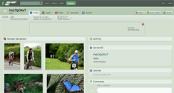 Desktop Screenshot of hollypoket.deviantart.com