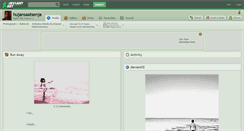 Desktop Screenshot of hujansaatsenja.deviantart.com