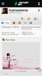 Mobile Screenshot of hujansaatsenja.deviantart.com
