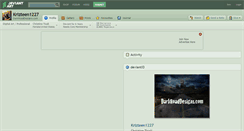 Desktop Screenshot of krizteen1227.deviantart.com