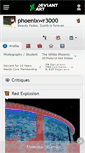 Mobile Screenshot of phoenixwr3000.deviantart.com