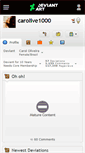 Mobile Screenshot of carolive1000.deviantart.com