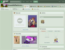 Tablet Screenshot of jinxandkidflashlove.deviantart.com