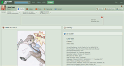 Desktop Screenshot of lina-san.deviantart.com