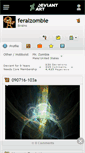 Mobile Screenshot of feralzombie.deviantart.com