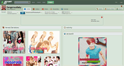 Desktop Screenshot of dangerousbaby.deviantart.com