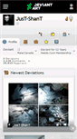 Mobile Screenshot of just-shant.deviantart.com