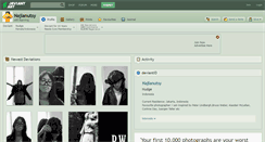Desktop Screenshot of najlanutsy.deviantart.com