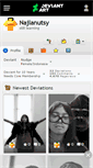 Mobile Screenshot of najlanutsy.deviantart.com