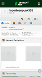 Mobile Screenshot of hyperteenpunk555.deviantart.com