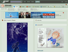Tablet Screenshot of abhorash.deviantart.com