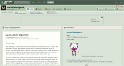 Desktop Screenshot of mariethehedgecat.deviantart.com
