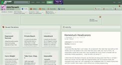 Desktop Screenshot of mishitamashi.deviantart.com