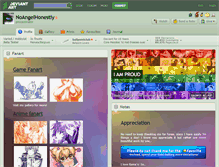 Tablet Screenshot of noangelhonestly.deviantart.com