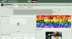 Desktop Screenshot of lordvegeta300.deviantart.com