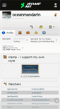 Mobile Screenshot of oceanmandarin.deviantart.com