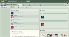 Desktop Screenshot of custommlpvalley.deviantart.com