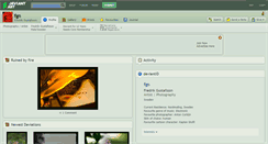 Desktop Screenshot of fgn.deviantart.com