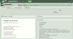 Desktop Screenshot of franchesca87.deviantart.com