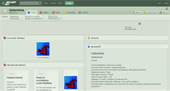 Desktop Screenshot of gallomimia.deviantart.com