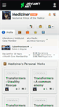 Mobile Screenshot of mediziner.deviantart.com