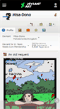 Mobile Screenshot of misa-dono.deviantart.com