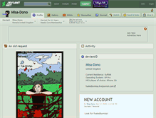 Tablet Screenshot of misa-dono.deviantart.com
