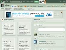 Tablet Screenshot of aelogan.deviantart.com