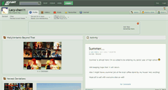 Desktop Screenshot of lacy-chan11.deviantart.com