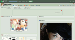 Desktop Screenshot of mashi-fierrel.deviantart.com
