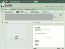 Tablet Screenshot of nroc-nuika.deviantart.com