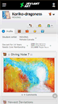 Mobile Screenshot of koriko-dragoness.deviantart.com