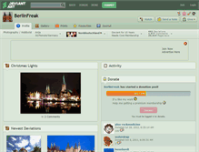 Tablet Screenshot of berlinfreak.deviantart.com