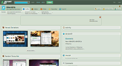 Desktop Screenshot of khevstrio.deviantart.com
